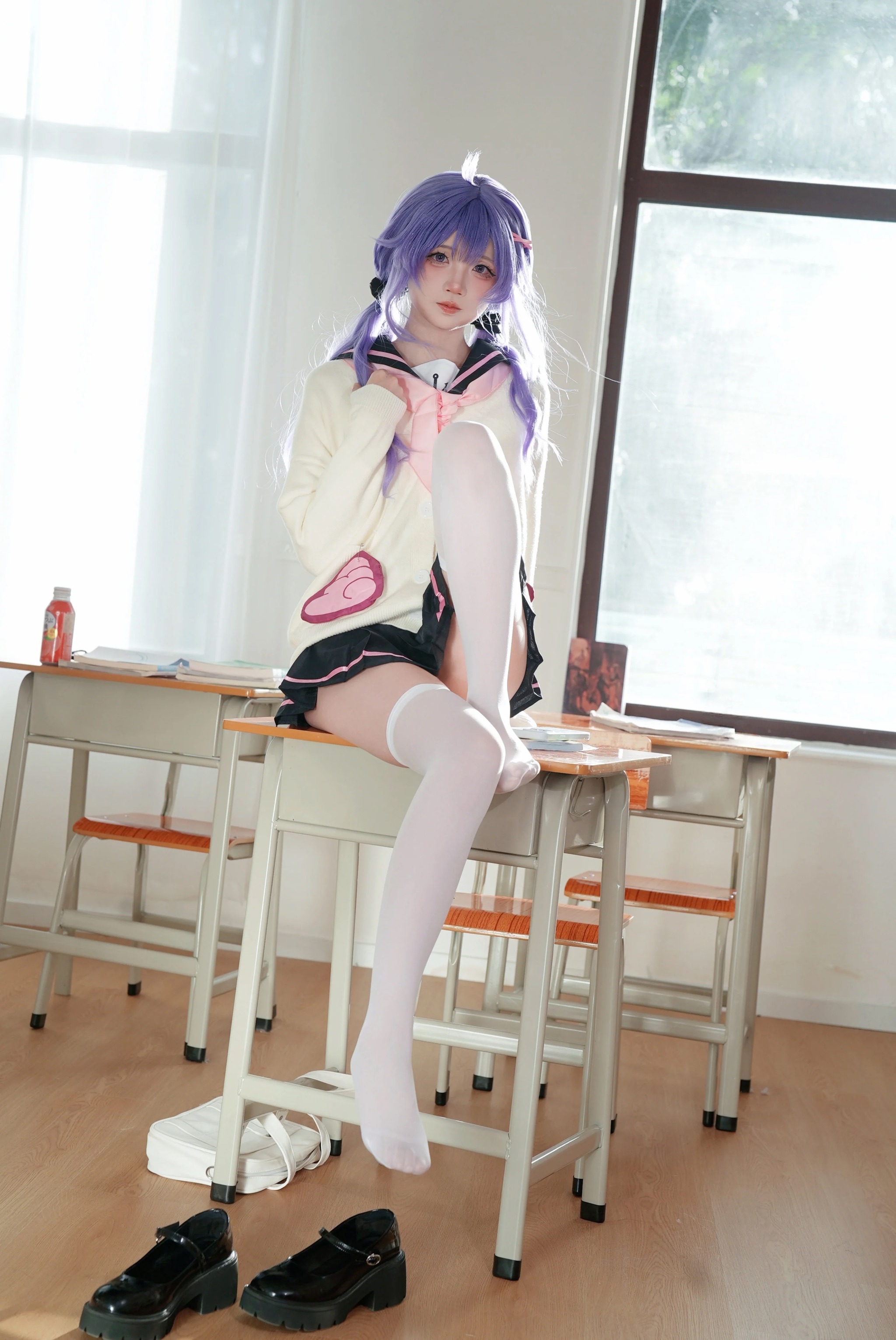 图片[1]-五更百鬼 – NO.056 独角兽JK[18P]-XikXak